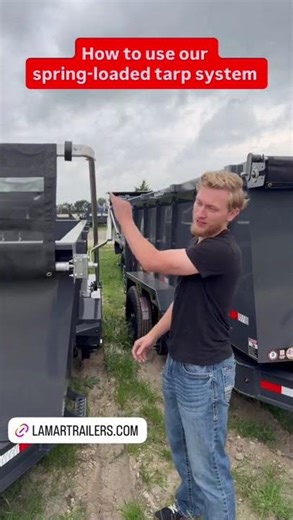 How to use our spring-loaded tarp system