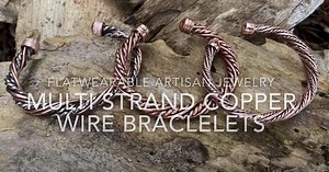 Learn How to Make a Modern Celtic Wire Torc Bracelet!