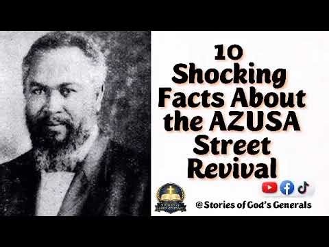 10 facts about the famous AZUZA street revival. #christianhistory #azusastreetrevival