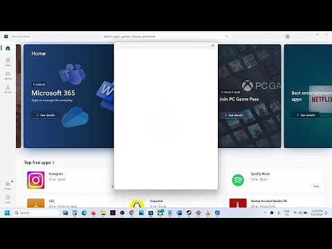 Fix Microsoft Store White Blank Screen When Trying To Login To Microsoft Store On Windows 11/10 PC