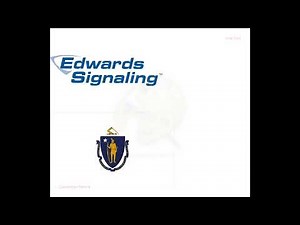 Massachusetts Tone Est Code 3 with Est Voice Evac Message Male 1 english message