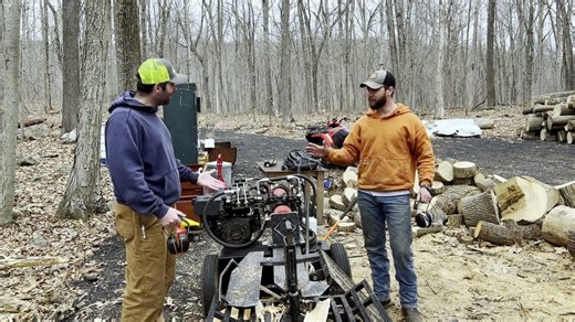 RuggedMade Log Splitter Mods & Chainsaw Test