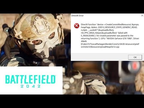 DirectX Crash Fix for Battlefield 2042