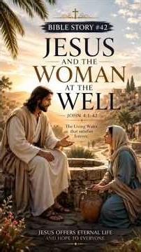 Jesus and the Woman at the Well | The Living Water That Changes Everything | John 4:1–42 #BibleStory