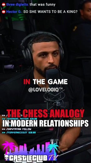 W ANALOGY 🔥🔥 (KING VS QUEEN)👑#shorts #moderndating #dating #podcast #freshandfit #myrongaines #viral