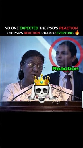 One PSO Reaction... Everyone Went Silent! 🤐🛡️ #pso #armyofficer #rashtrapatibhavan #shorts