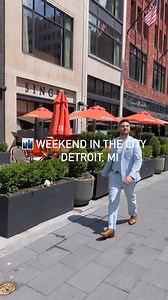 Join us to spend the ultimate summer weekend in Detroit! ☀️🏙️ Anchored with a stay in the iconic Book Tower at one of Detroit’s newest hotels ROOST Detroit, we linked up with David Sayah for the ultimate 3 day itinerary to experience Detroit’s energy. This weekend has literally everything: Detroit art, music history, iconic Detroit attractions, Detroit river adventures, beautiful rooftops, nightlife, delicious food for all times of the day, activities found only in Detroit, and more even beyond
