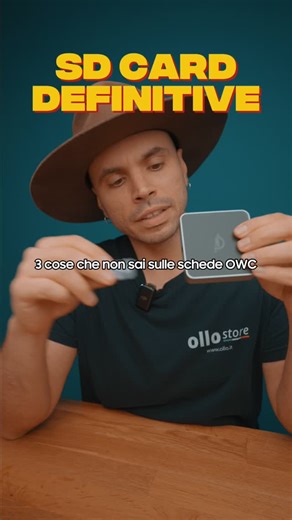 Ollo Store - Empoli on Instagram: "Le memory card OWC sono la soluzione che cercavi per velocizzare il tuo workflow di fotografo o filmmaker. Commenta con "SCHEDA" e ti inviamo il link in DM #owc #memorycard #ollostore"