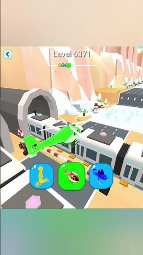 🔥 Shape - Shifting & Transform The Character 👀 Level - 6371 #shapeshifting #gameplay #shorts #viral