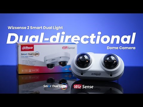 Dahua IPC Wizsense 2 Dual-directional Dome Camera Highlight