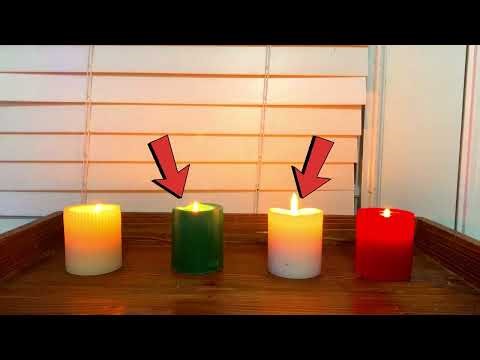 Science Project – Does the color of a candle’s wax affect how quickly it is consumed?