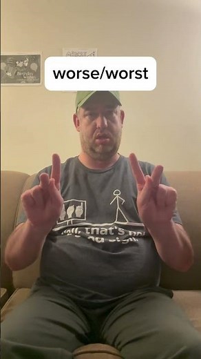 ASL sign for worse and worst / Learn ASL