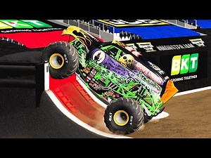 Insane Backflips and Frontflips #14 I BeamNG.Drive Monster Jam