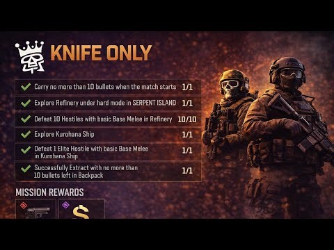 Knife Only challenge | COD Mobile DMZ.