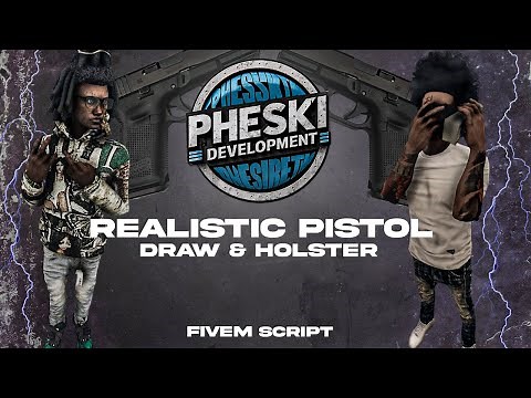 [FIVEM ESX] Realistic Pistol Draw & Holster V1 | PHESKI DEVELOPMENT