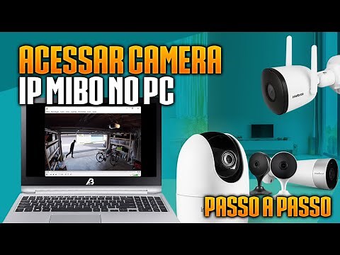 Como Acessar CÂMERA IP MIBO da INTELBRAS no COMPUTADOR - Rede Local/Remoto - Protocolo RTSP