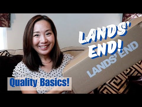 Lands’ End Shopping Haul & Try-On | Quality Classics | December 2024