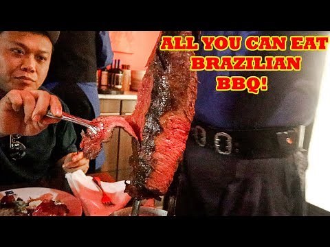 ALL YOU CAN EAT BRAZILIAN STEAK! | Texas De Brazil