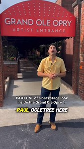 Part one of our backstage walkthrough of the one and only Grand Ole @opry in Nashville! 🎙️ Stay tuned for part two. #nashville #grandoleopry #opry #country #newcountry | CountryLine