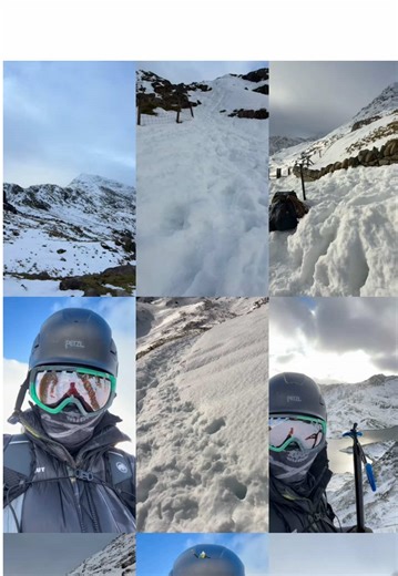 Snow day in mountains 🏔️⛏️🐺🦅🥶🤍🙌🏻 #mhealth #cancer @Coach Sam