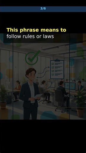 MASTER English Words: COMPLY With Regulations