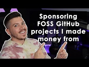 Sponsoring EVERY Open-Source project I made money from on GitHub