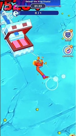 🐍 Snake.io | Max Level Snake Clash Fire Clash#snakeclash #snakegame #epicbattle #0007 #153