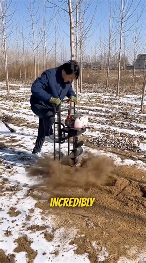 Tool That Makes Digging Holes Fast and Easy 🌱⚙️