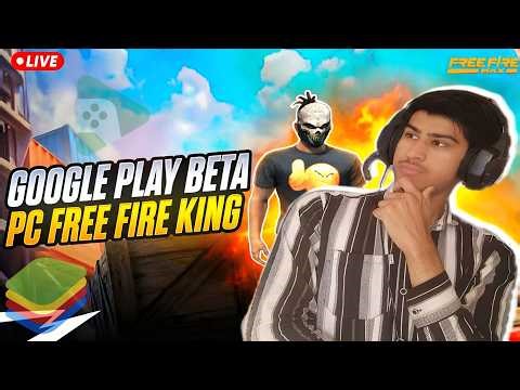 FREE FIRE LIVE 🗿GARENA FREE FIRE MAX PC KING 👑 LIVE GIVEAWAY !!! MP 70 TEACH #fflive