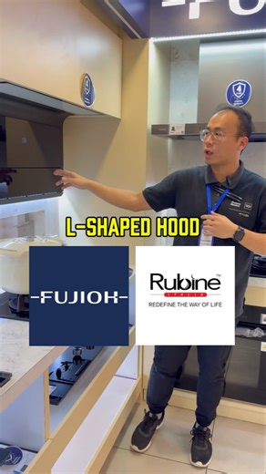 L-shaped cooker hood: Same modern look, very different in experience. FUJIOH & RUBINE — One focuses on quiet performance & easy cleaning. The other built for strong suction & heavy cooking. ✔️ Cook lightly to moderately? ✔️ Or fry, stir-fry, wok every day? ✔️ Easy clean & maintenance? The right hood depends on how you cook, not just the design. Which one fits your kitchen better? 👇 DM us now or visit us at: 📍Top Idea Jalan Ipoh 📍Top Idea Petaling Jaya 📍Top Idea Cheras #fujioh #rubine #kitche