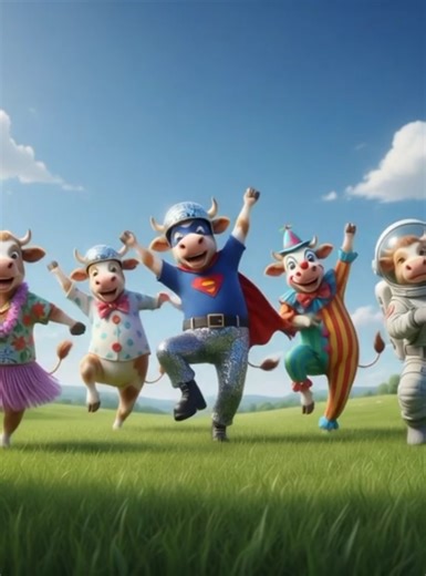 FUNNY COW DANCE 🐄| COW SONG _ COW VIDEOS | DANCING COW | ANIMAL SOUND