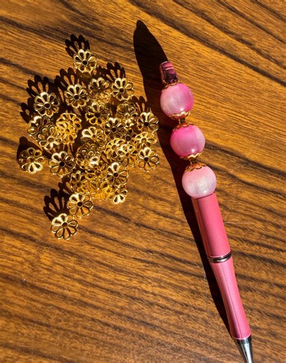 Gold Color Metal Flower Spacers - Etsy Australia