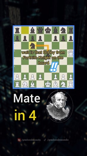♟️ LEARN THE FASTEST 4-MOVE CHECKMATE IN CHESS