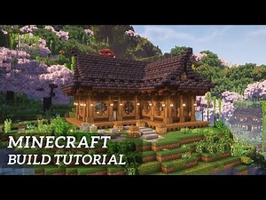 【Minecraft】Simple Japanese House Pt.1 | Build Tutorial