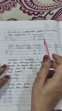 Video 19- Grade 3 Math Olympiad Questions ⁨@kidsknowledgepoint⁩