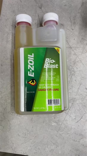 E-Zoil Bio-Blast to kill algae in diesel fuel #diesel #additives #protectyourinvestment