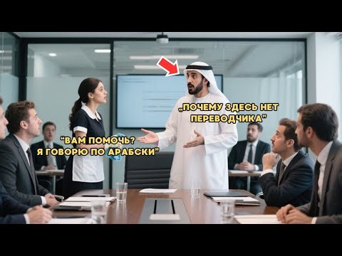 Only the Cleaning Lady Understood the Sheikh Speaking Arabic | Emotional & Unexpected Story