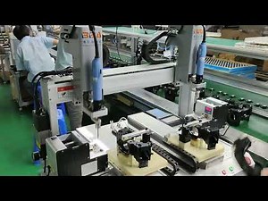 [BBA] automatic screw tightening robot, double screw fastening system, screw assemble, China factory