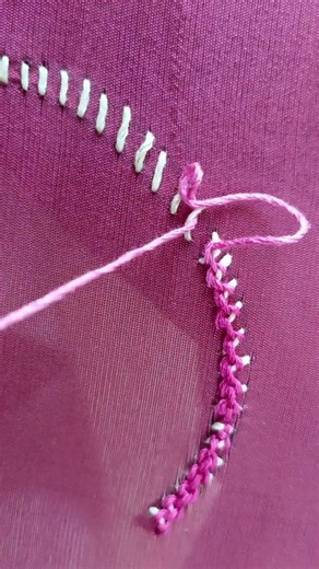 Easy Hand Embroidery Neck and Border design | Easy to Stitch | Embroidery Stitches | Tutorial #10