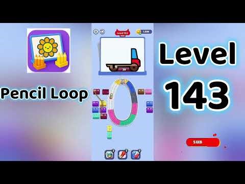 Pencil Loop Level 143 Walkthrough ✏️🧩| Tricky Drawing Puzzle Solution | Go Answer