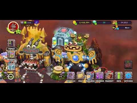 Progression of earth island [my singing monsters]
