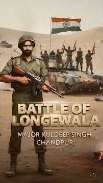 120 Indian Soldiers vs 2000 Pakistani Troops | Battle of Longewala 1971 | Major Kuldeep Chandpuri
