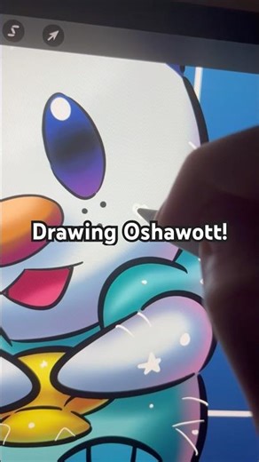 Drawing Oshawott! #pokemon #pokemonart #oshawott #drawing #art #digitalart