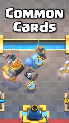 BEST COMMONS #clashroyale #shorts
