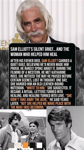 Sam Elliott’s Silent Grief… and the Woman Who Helped Him Heal 🤎 #Shorts