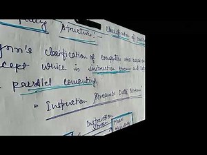 Flynn's Classification | Computer Architecture and Organization