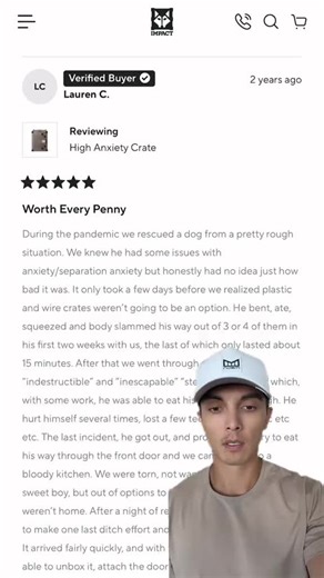 Impact Dog Crates on TikTok