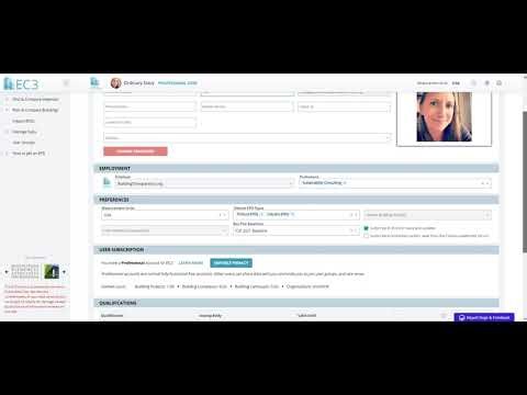 EC3 User Profile and Organization Management