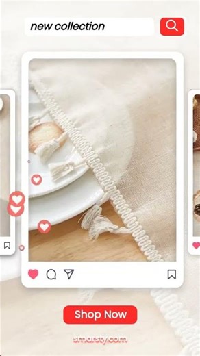 Beige Linen Square Tablecloth For Retro Countryside Decor