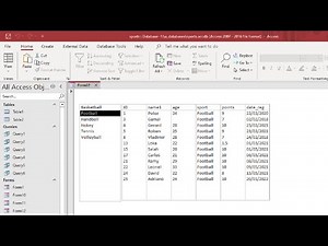 Microsoft Access Search Form: find records in list box based on another list box